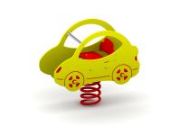 Пружинный рокер игрушечной машинки, сталь и ПЭВП
