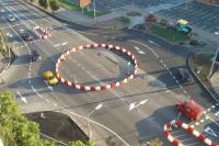 Plastmasas barjera, 800 mm