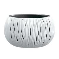 Puķu pods bowatil sandy balts d15 cm