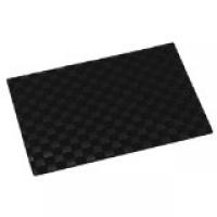 Paliktnis pp rūtots 43 x 30.5 x 0.1 cm melns