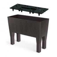 Puķu kaste rato case high 80 x 33 x 65 cm pelēks