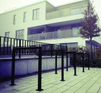 Velosipēdu novietne / turētājs 800 x 800 x 50 mm