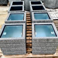 Betona atkritumu tvertne / urna 33 l / 400 x 400 x 430 mm