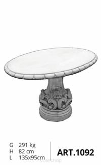 Dārza betona figūra