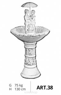 Dārza betona figūra