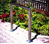 Velosipēdu novietne / turētājs 800 x 800 x 50 mm