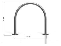 Velosipēdu statīvs / turētājs oval