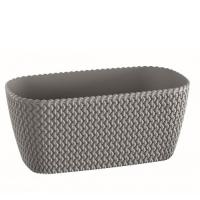 Puķu kaste splofy 29.7 x 15.7 x 13.3 cm brūna