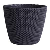 Puķu pods splofy d13 x 10.8 cm antracīts