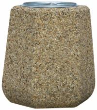 Concrete waste container / urn 50l
