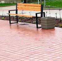 Betona atkritumu tvertne / urna 33 l / 400 x 400 x 430 mm