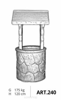 Garden concrete figure