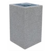 Concrete waste container / urn 70l