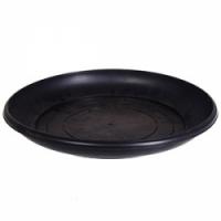 Paliktnis puķu podam harmonie d35 cm antracīts