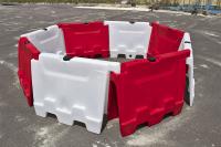 Plastmasas barjera, 800 mm